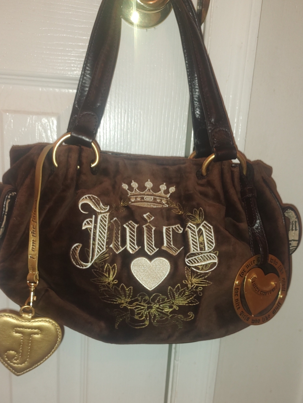 Juicy Couture Vintage Y2K Brown Purse